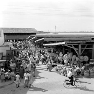 Markt in Paramaribo, Bestanddeelnr 252-4985