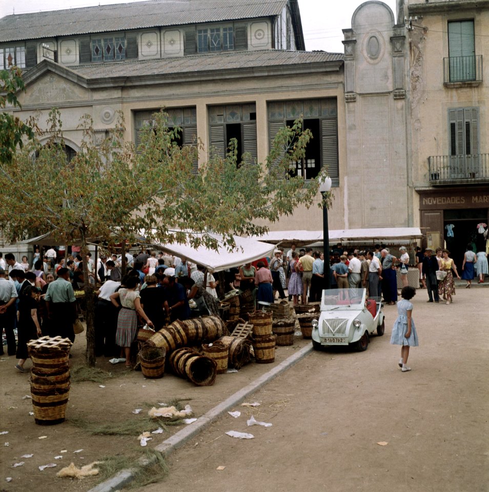 Markt in Spanje, Bestanddeelnr 255-9934