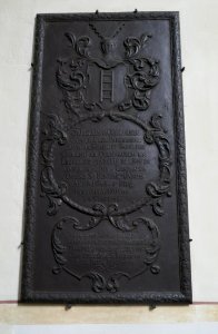 Marienmünster - Abteikirche - Grabplatte Friedrich von Oeynhausen