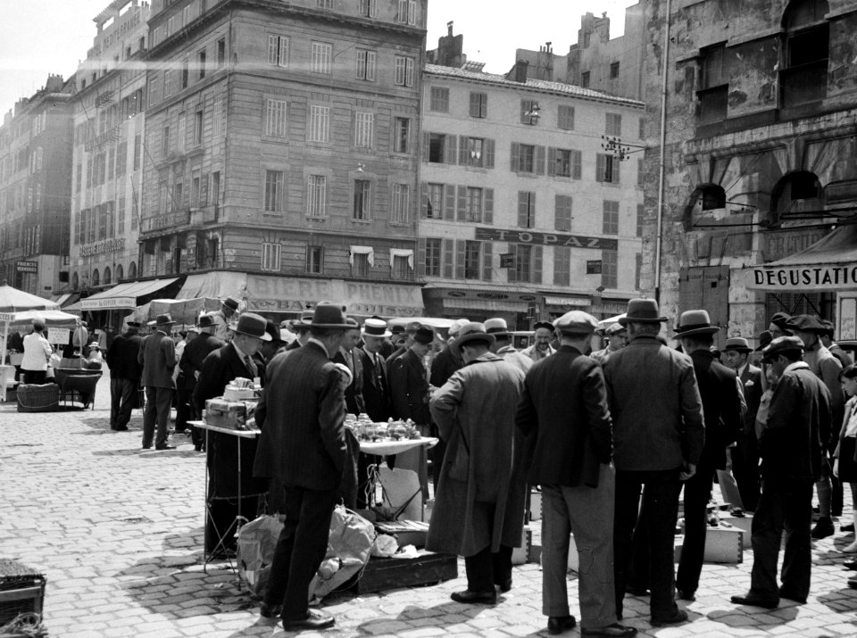Marktplein in Marseille, Bestanddeelnr 254-2166