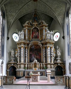 Marienmünster - St. Jakobus d. Ä. und Christophorus - Hochaltar