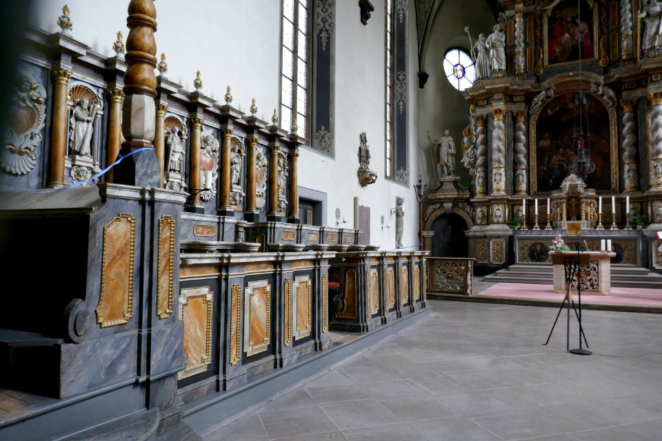 Marienmünster - St. Jakobus d. Ä. und Christophorus - Chorgestühl - 1