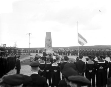 Marine-herdenking in Den Helder, Bestanddeelnr 903-9445