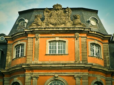 Building facade houses facades