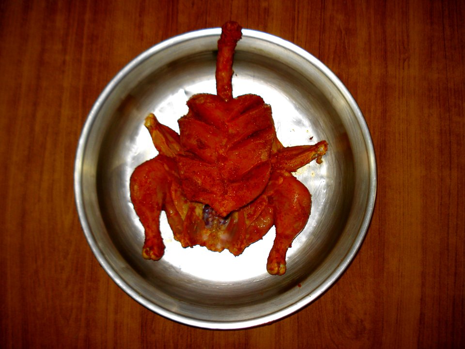 Marinated whole Chicken