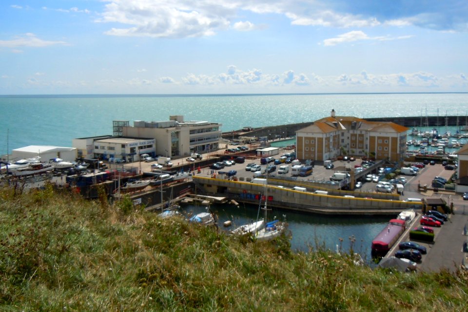 Marine Trade Centre and Neilson Holidays Buildings and Flats at Brighton Marina (August 2014)