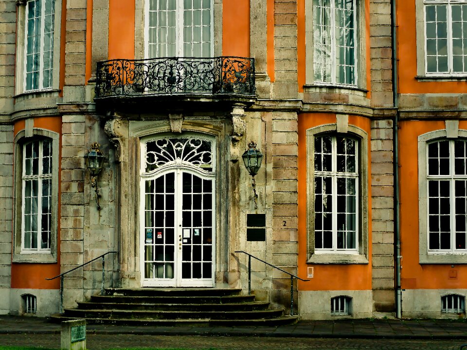 Building facade houses facades