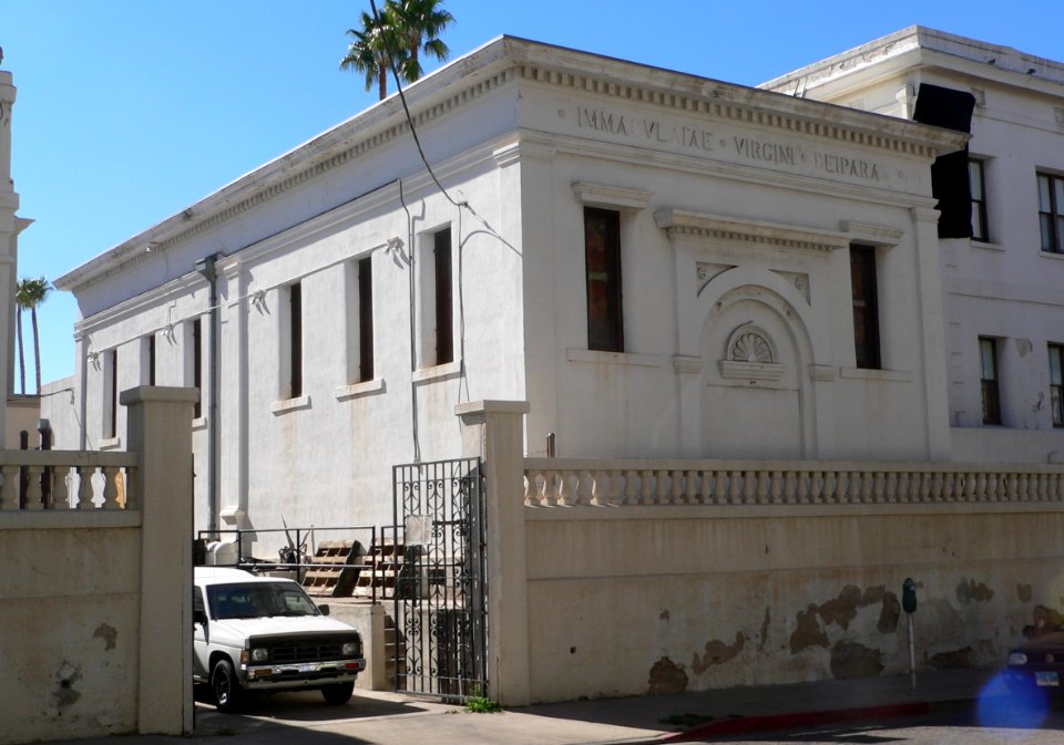 Marist College (Tucson, Arizona) center bldg from NE 1