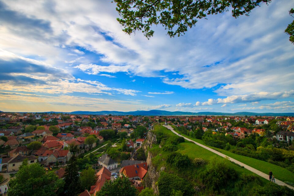 City sky town