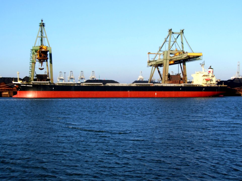 Maritime Christine IMO 9284881 - Callsign H9DJ p3, Mississippi harbour, Port of Rotterdam, Holland 01-Jan-2008