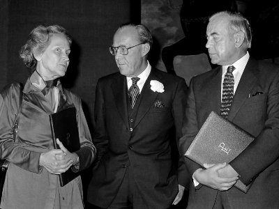 Marion Dönhoff, Prins Bernhard en Fred Luchsinger (1979)