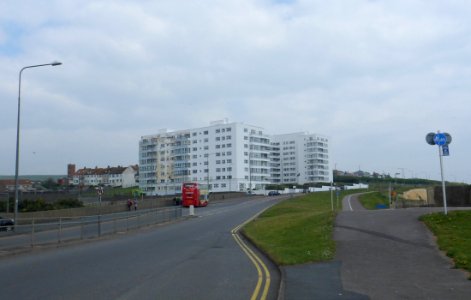 Marine Gate, Marine Drive, Black Rock, Brighton (May 2013) (General Distant View from SW)