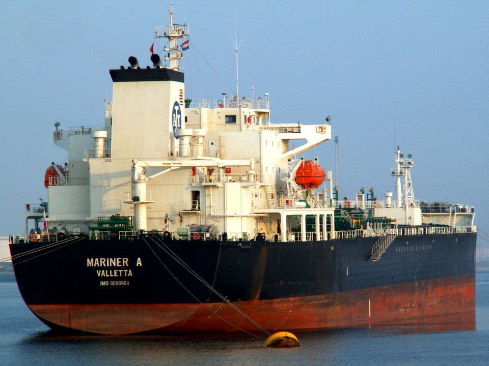 Mariner A p3 docked at the Caland canal, Port of Rotterdam, Holland 25-Jun-2006