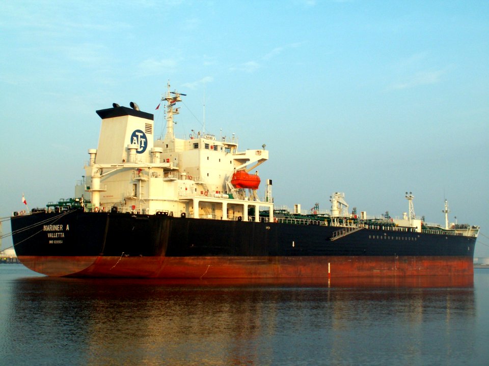 Mariner A p2 docked at the Caland canal, Port of Rotterdam, Holland 25-Jun-2006