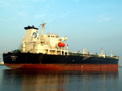 Mariner A p2 docked at the Caland canal, Port of Rotterdam, Holland 25-Jun-2006