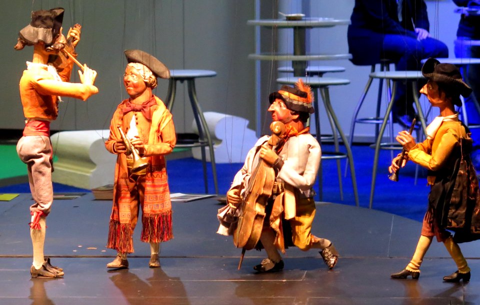 Marionetten Musikanten