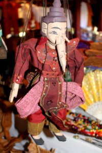 Marionette souvenir at Inle