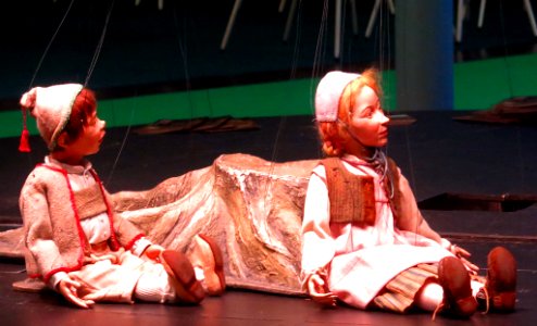 Marionetten Hänsel und Gretel