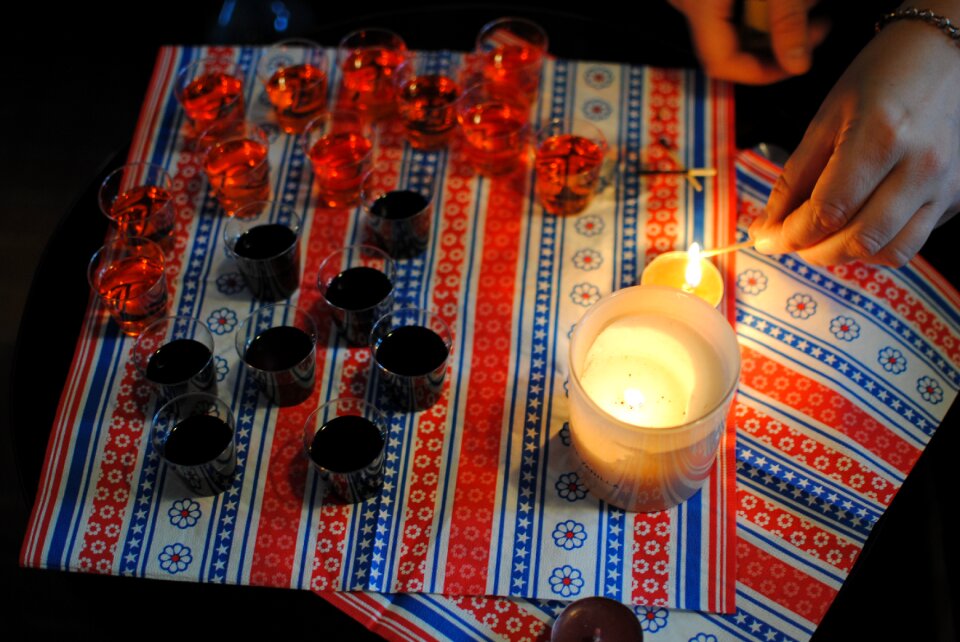Young jagermeister drink
