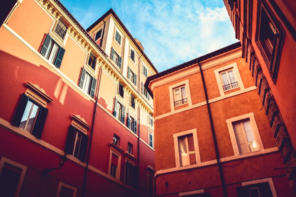Perspective street windows
