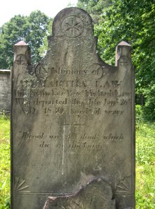 Martha Law Tombstone, Bethany Cemetery, 2015-06-11, 01