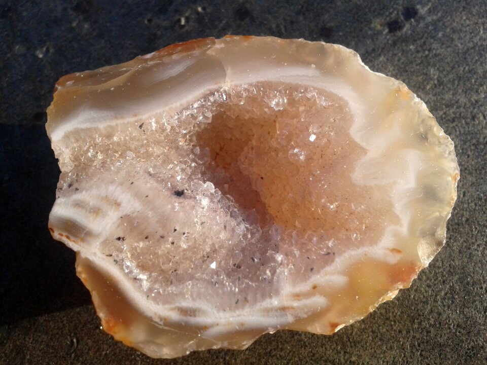Crystals roche mineral