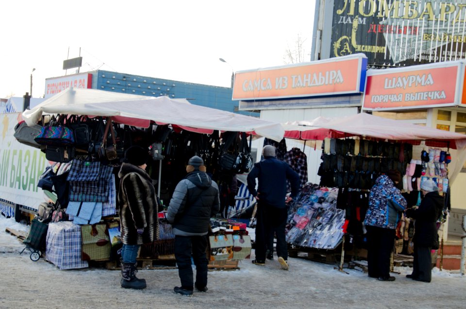 Market tver russia december 2015