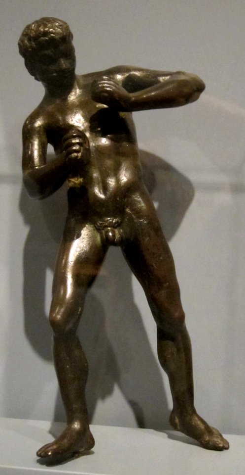 Marsyas, 15th century cast bronze from Florence, HAA