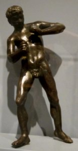 Marsyas, 15th century cast bronze from Florence, HAA