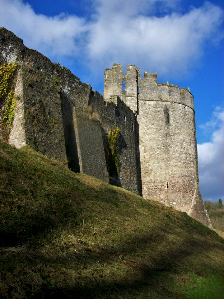 Marten's Tower from the Dell, Chepstow
