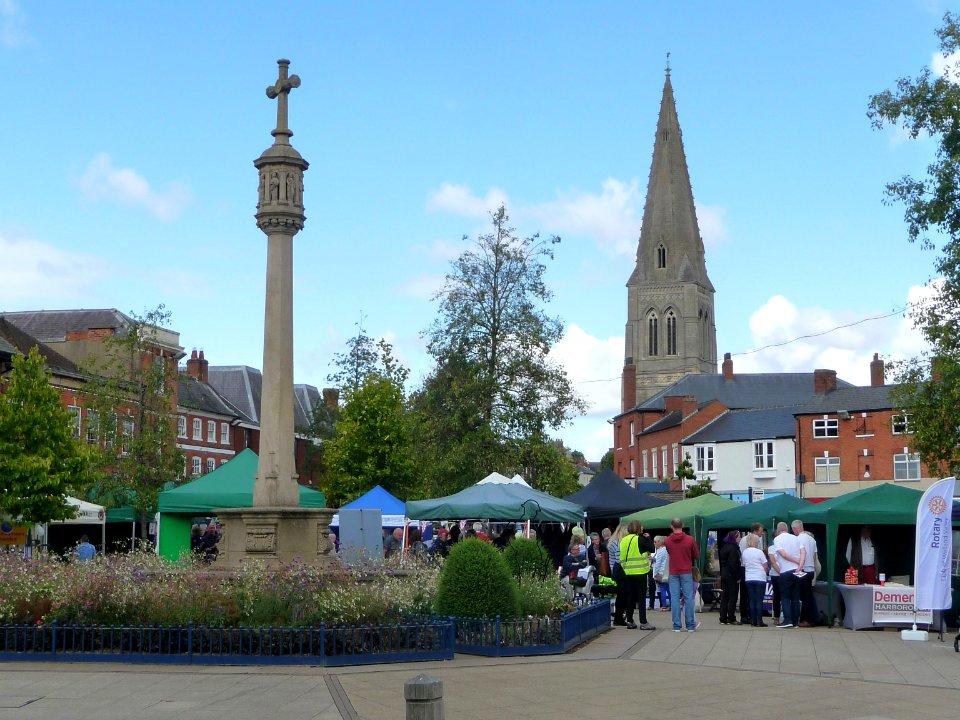 Market cross in Market Harborough 02 photo