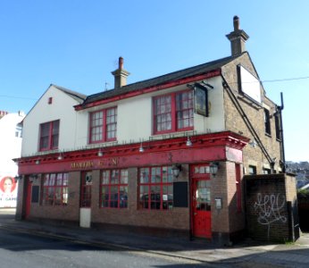 Martha Gunn Pub, 100 Upper Lewes Road, Round Hill, Brighton (February 2014) (2)