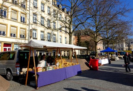 Market, Place Guillaume II - Luxembourg City - DSC06076