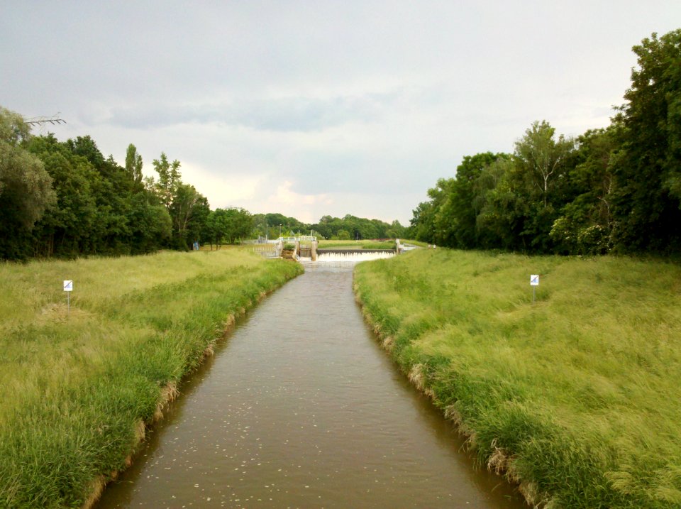 Markkleeberger agra-Wehr in 2016