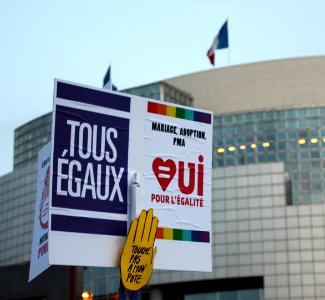 Marriage equality demonstration Paris 2013 01 27 32