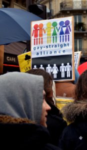 Marriage equality demonstration Paris 2013 01 27 27