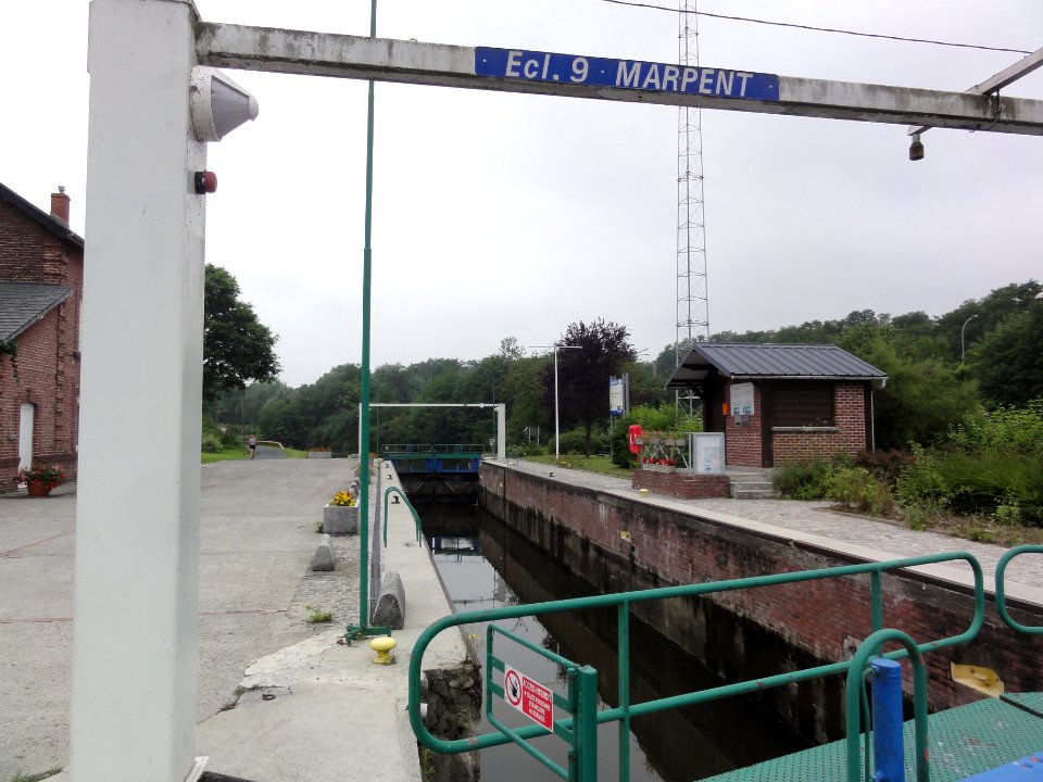 Marpent (Nord) écluse 9 de la Sambre