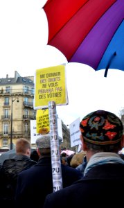Marriage equality demonstration Paris 2013 01 27 26
