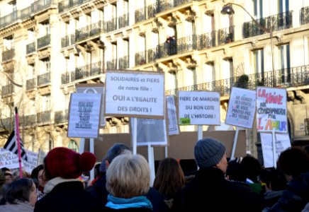 Marriage equality demonstration Paris 2013 01 27 25