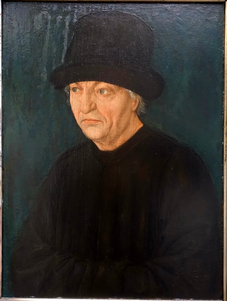 Martin Rosenthaler, probably by Wilhelm Pleydenwurff, Nuremberg, 1492-1493, painting on fir - Germanisches Nationalmuseum - Nuremberg, Germany - DSC02909