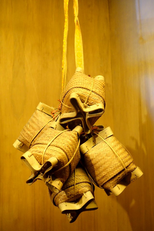 Marriage baskets, Cham - Vietnam Museum of Ethnology - Hanoi, Vietnam - DSC03380