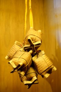 Marriage baskets, Cham - Vietnam Museum of Ethnology - Hanoi, Vietnam - DSC03380