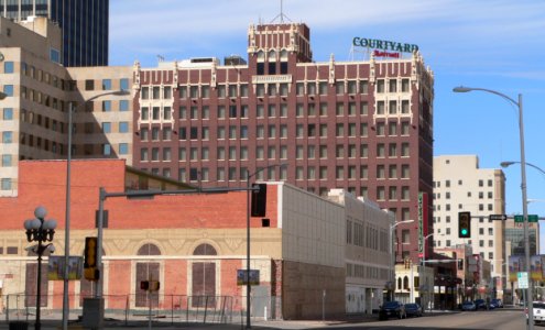 Marriott Courtyard Downtown Amarillo from SSE 2