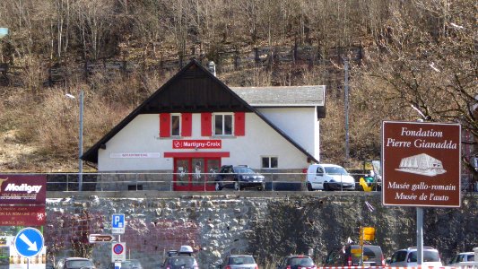 Martigny-Croix railway station