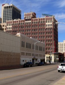 Marriott Courtyard Downtown Amarillo from SSE 1