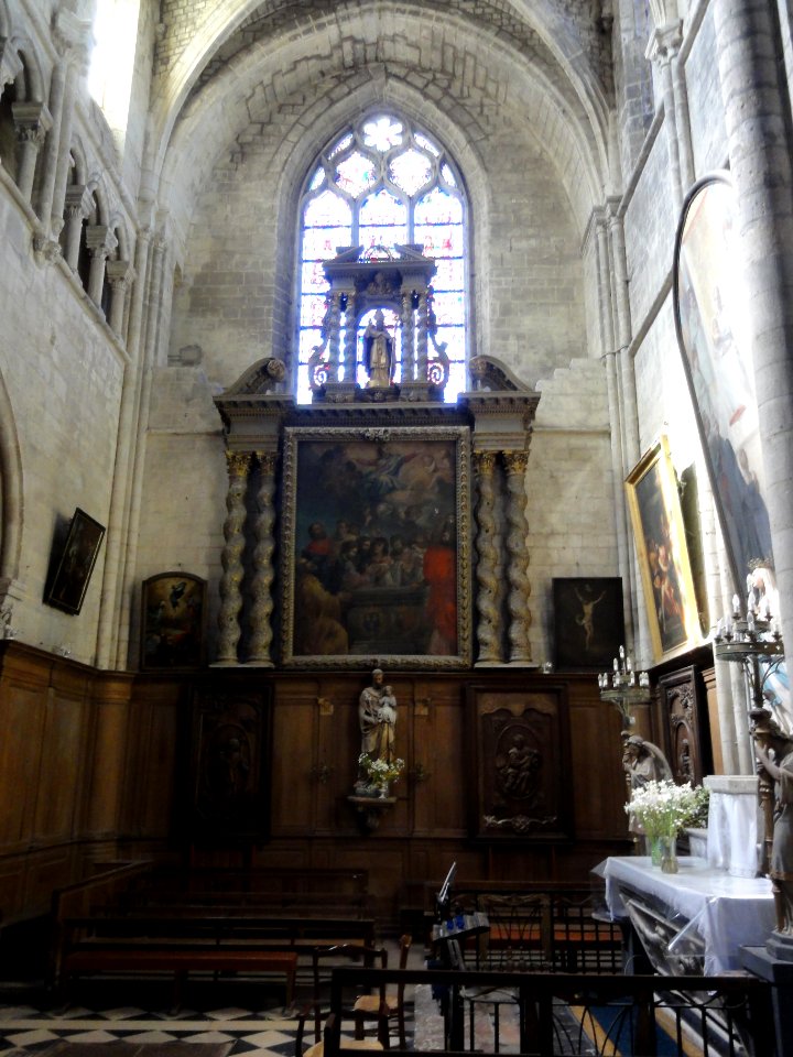 Marle-sur-Serre (Aisne) église, intérieur, choeur