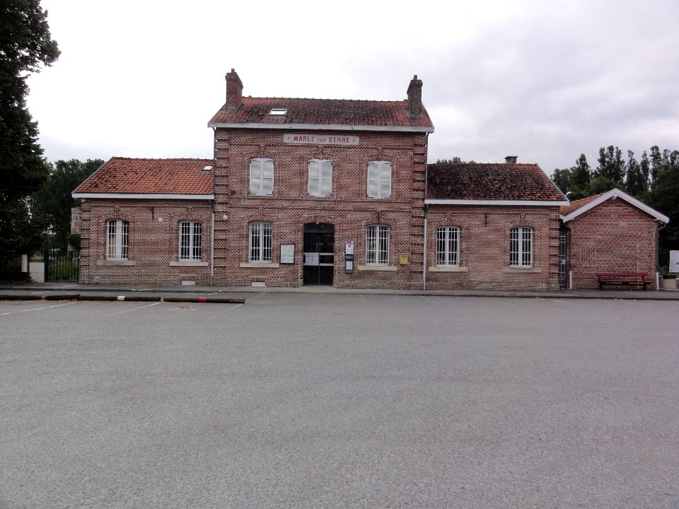 Marle-sur-Serre (Aisne) gare