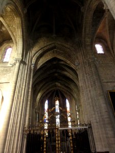 Marle-sur-Serre (Aisne) église, piliers-voûte