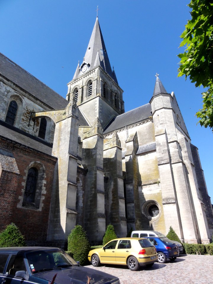 Marle-sur-Serre (Aisne) église, extérieur (03)