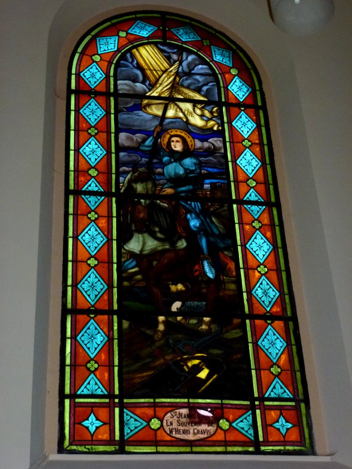 Marly (Nord, Fr) église Saint-Pierre, vitrail 11